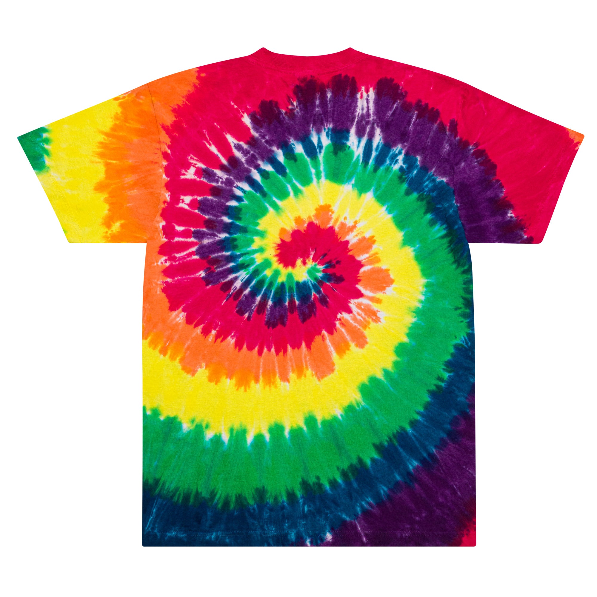 Rockin Jamaican Wears Oversized Tie-Dye T-Shirt