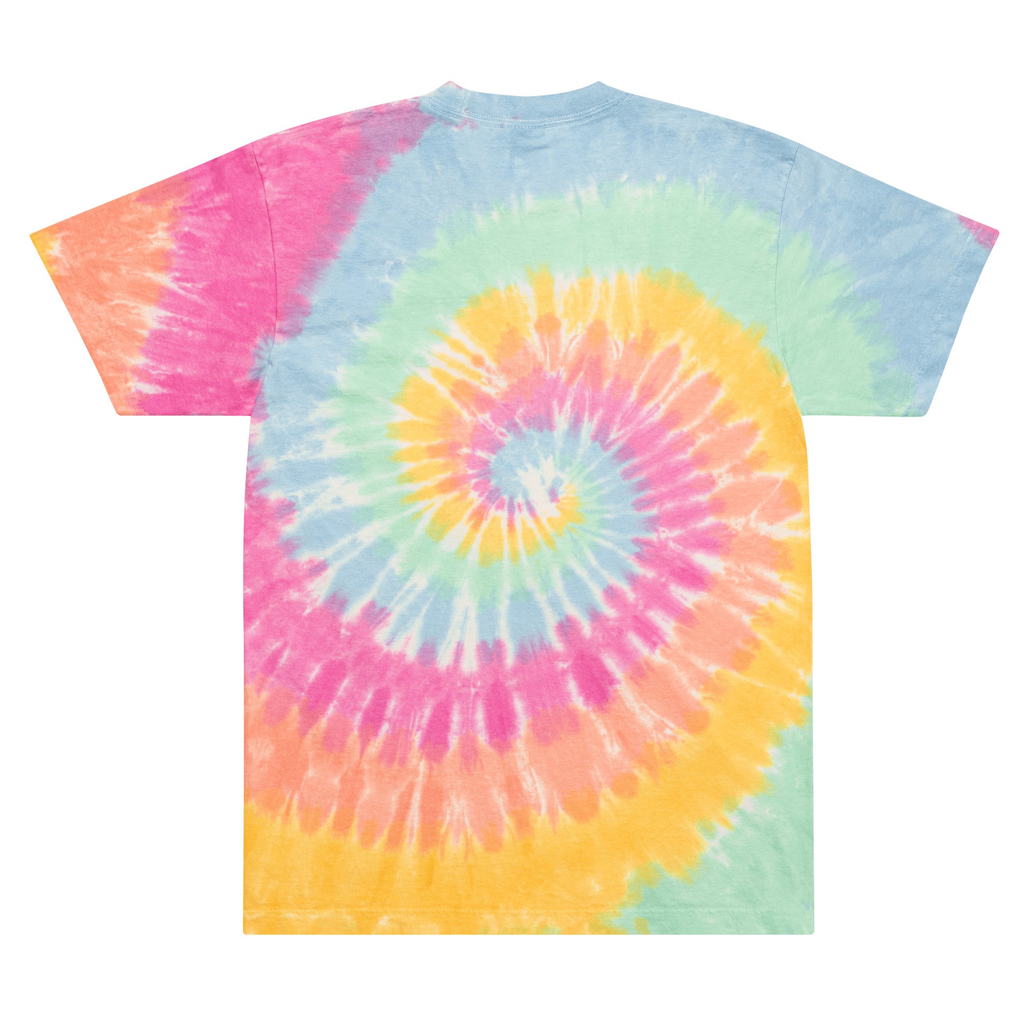 Rockin Jamaican Wears Oversized Tie-Dye T-Shirt