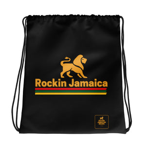 Rockin Jamaican Wears Drawstring Bag - Rockin Jamaican Wears