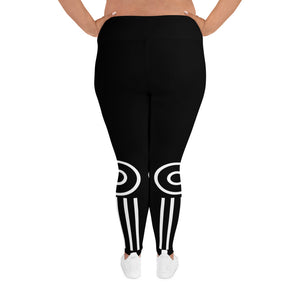 Rockin Jamaican Wears Plus Size Leggings - Rockin Jamaican Wears