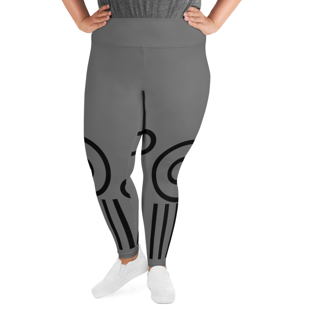 Rockin Jamaican Wears Plus Size Leggings - Rockin Jamaican Wears