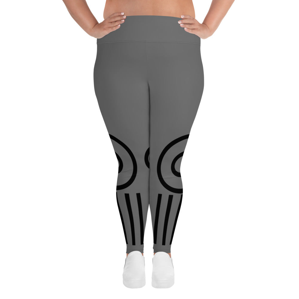 Rockin Jamaican Wears Plus Size Leggings - Rockin Jamaican Wears