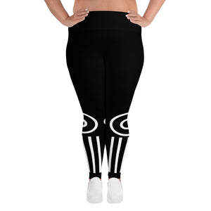 Rockin Jamaican Wears Plus Size Leggings - Rockin Jamaican Wears