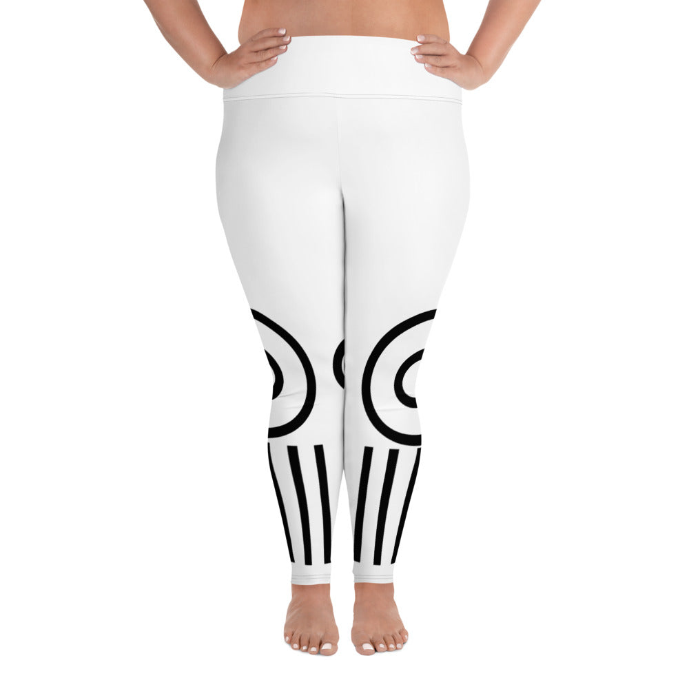 Rockin Jamaican Wears Plus Size Leggings - Rockin Jamaican Wears