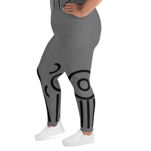 Rockin Jamaican Wears Plus Size Leggings - Rockin Jamaican Wears