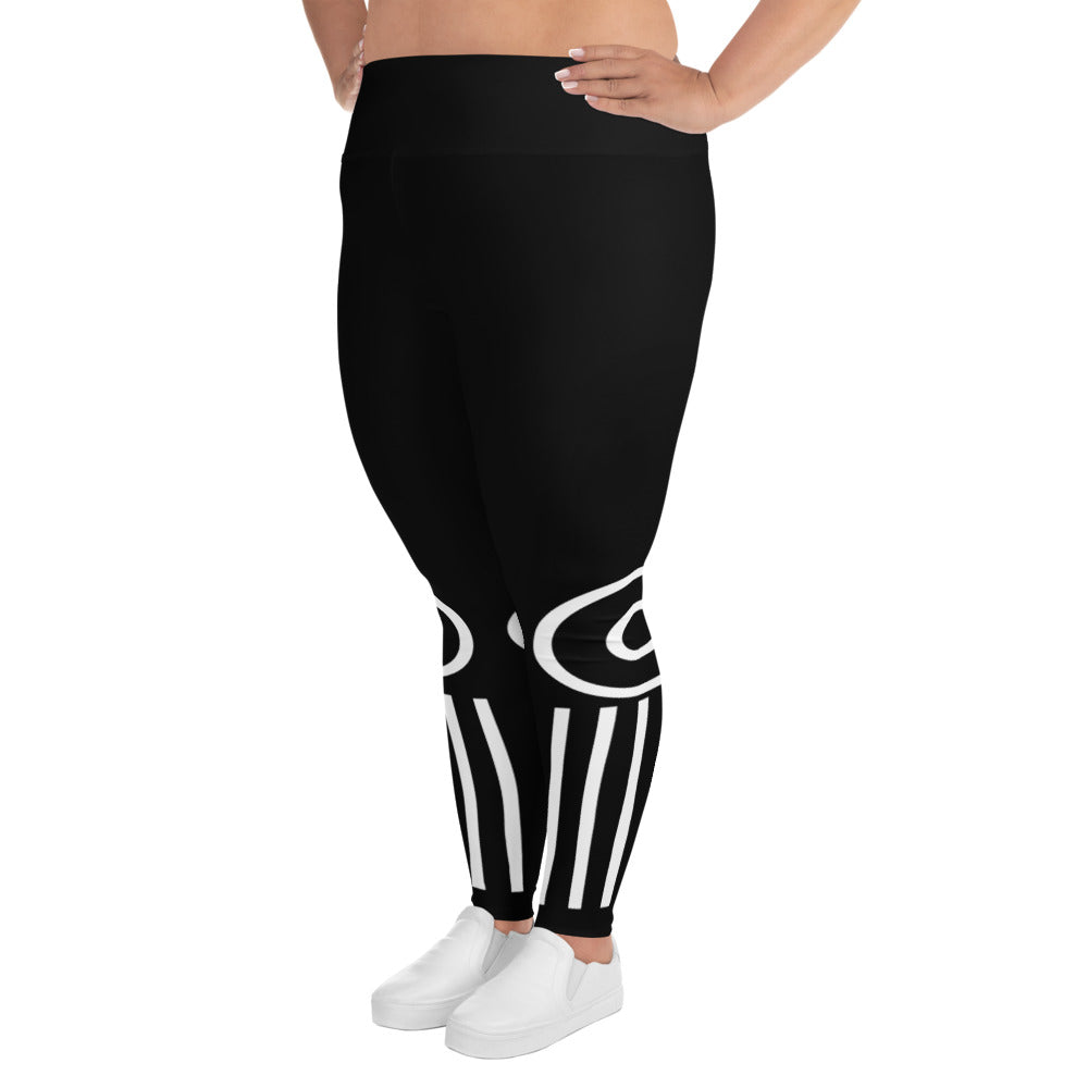 Rockin Jamaican Wears Plus Size Leggings - Rockin Jamaican Wears