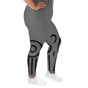 Rockin Jamaican Wears Plus Size Leggings - Rockin Jamaican Wears