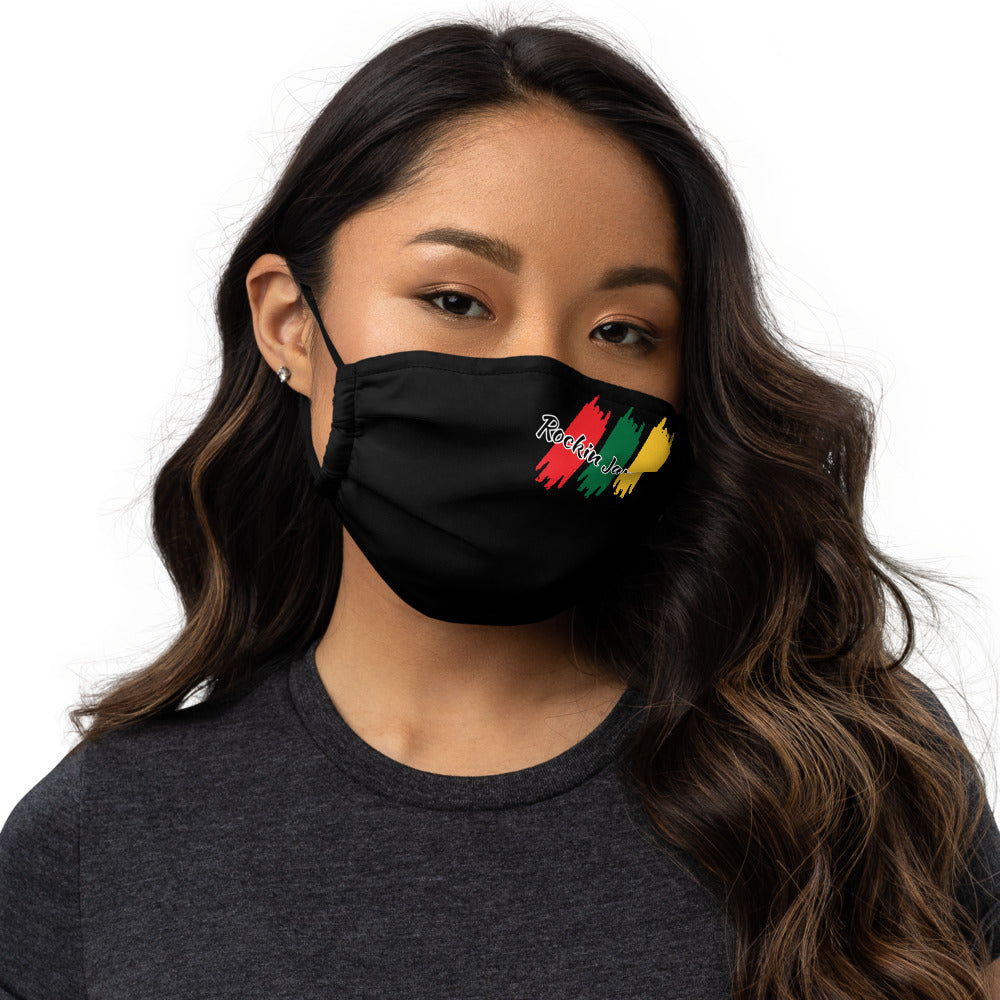 Rockin Jamaican Wears Premium Face Mask - Rockin Jamaican Wears