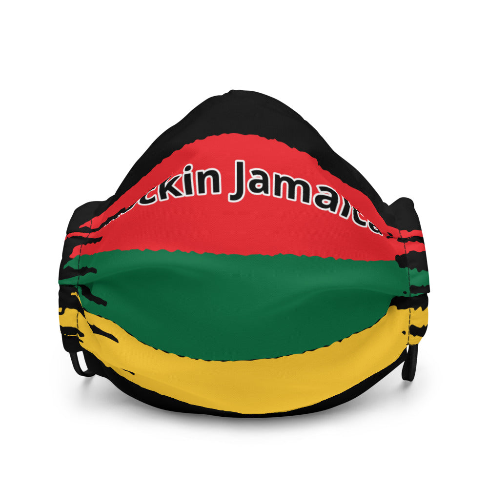 Rockin Jamaican Wears Premium Face Mask - Rockin Jamaican Wears