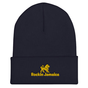 Rockin Jamaican Wears Cuffed Beanie - Rockin Jamaican Wears