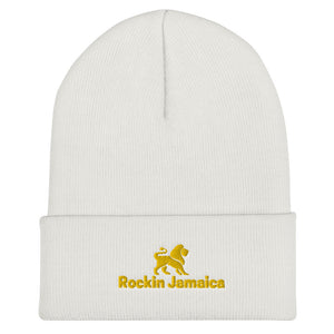 Rockin Jamaican Wears Cuffed Beanie - Rockin Jamaican Wears