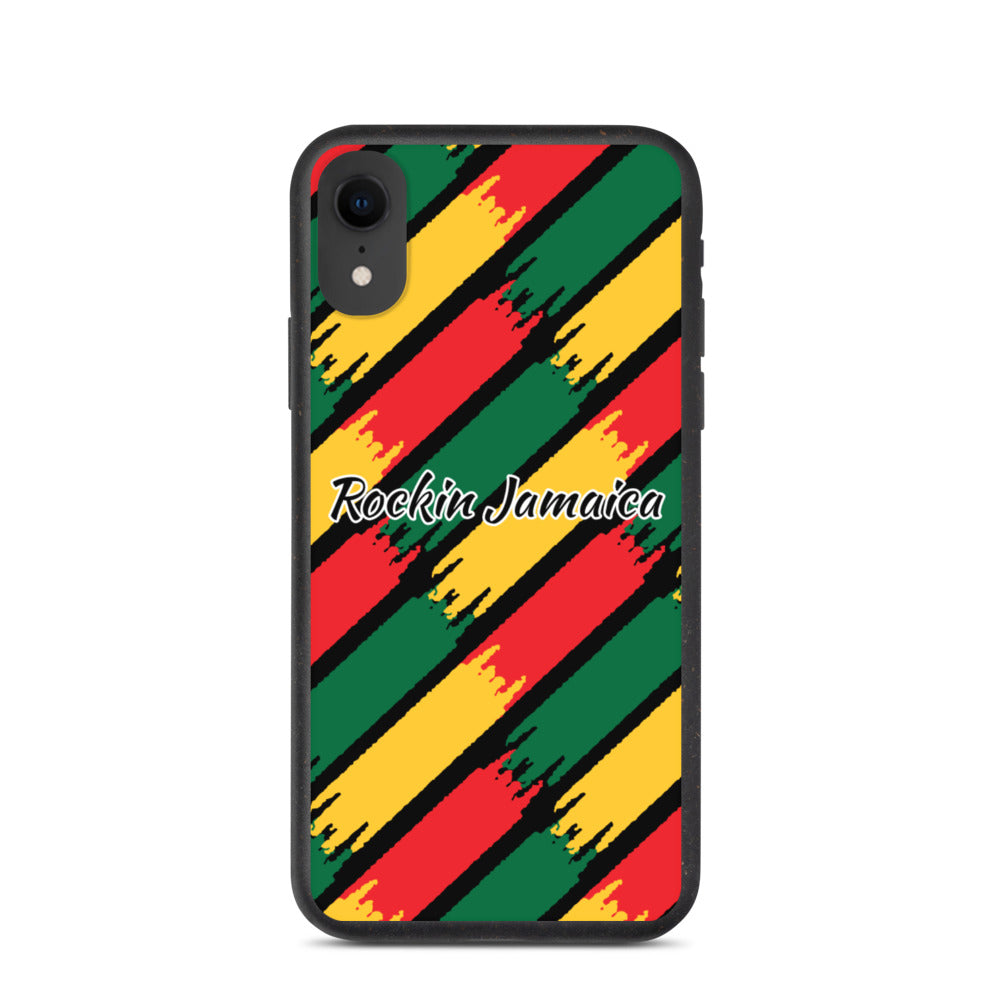 Rockin Jamaican Wears Biodegradable iPhone Case - Rockin Jamaican Wears