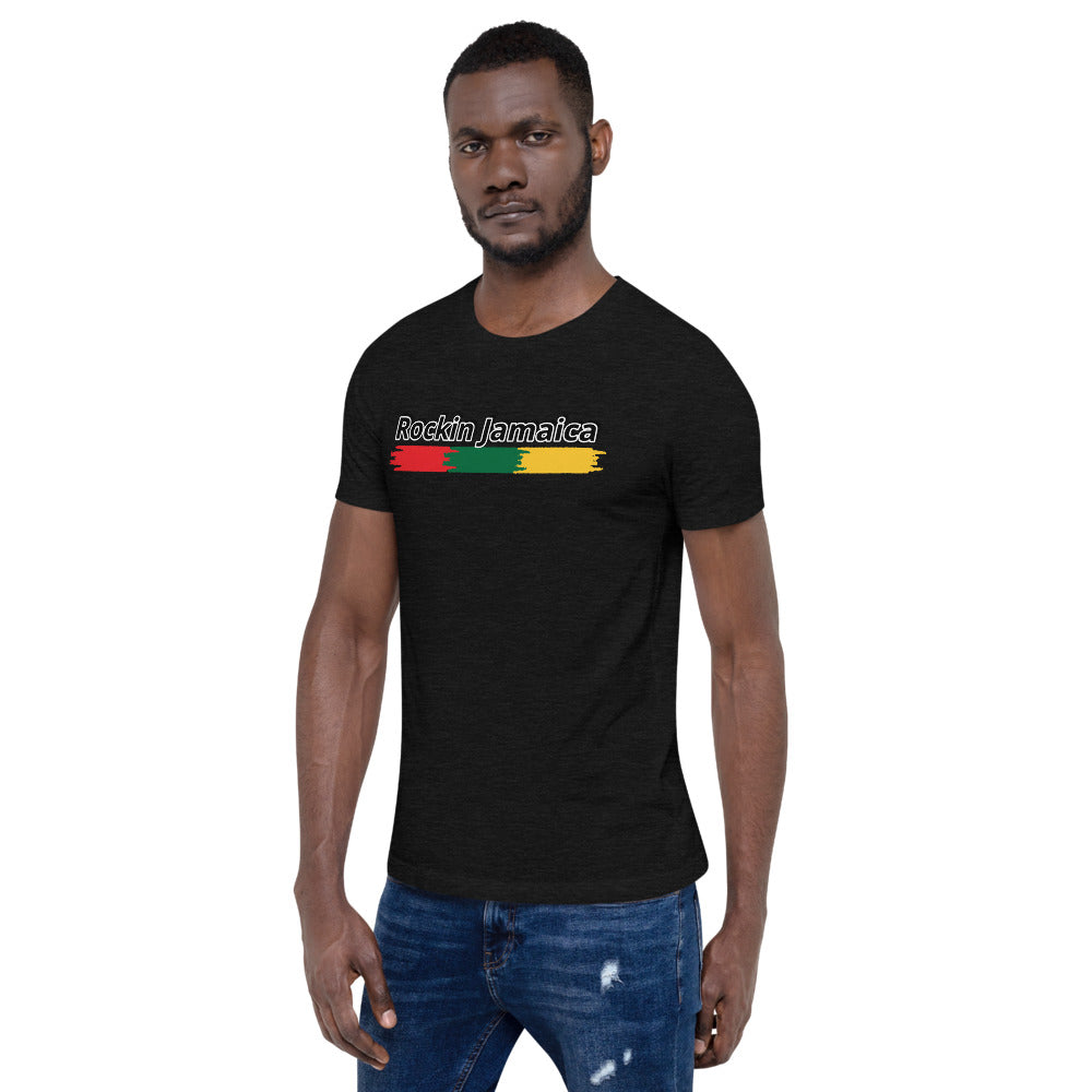 Rockin Jamaican Wears Unisex T-Shirt - Rockin Jamaican Wears