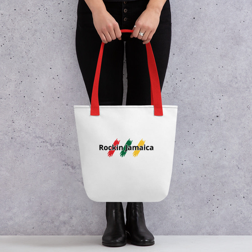 Rockin Jamaican Wears Tote Bag - Rockin Jamaican Wears