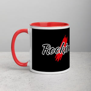 Rockin Jamaican Wears Mug with Color Inside - Rockin Jamaican Wears