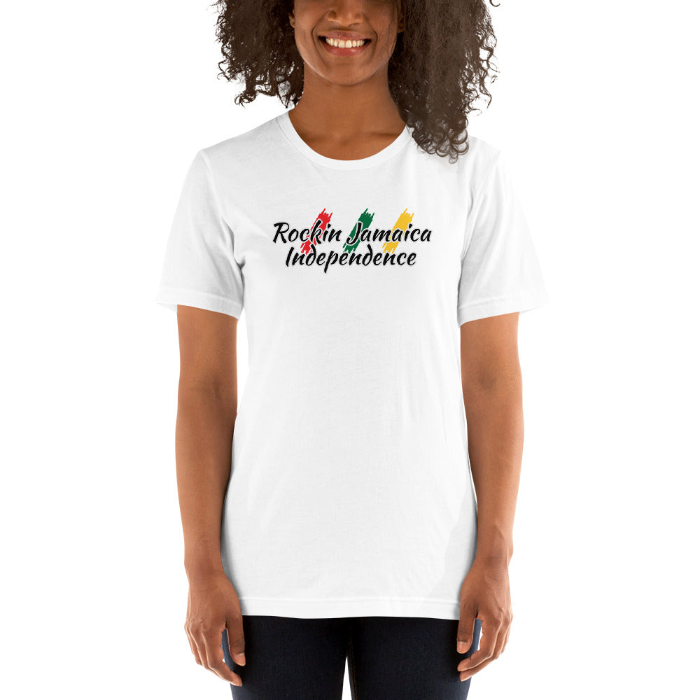 Rockin Jamaican Wears Independence Unisex T-Shirt - Rockin Jamaican Wears