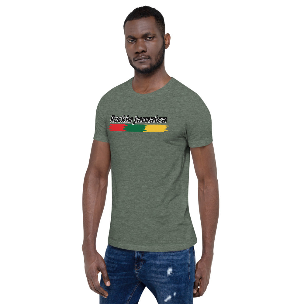 Rockin Jamaican Wears Unisex T-Shirt - Rockin Jamaican Wears