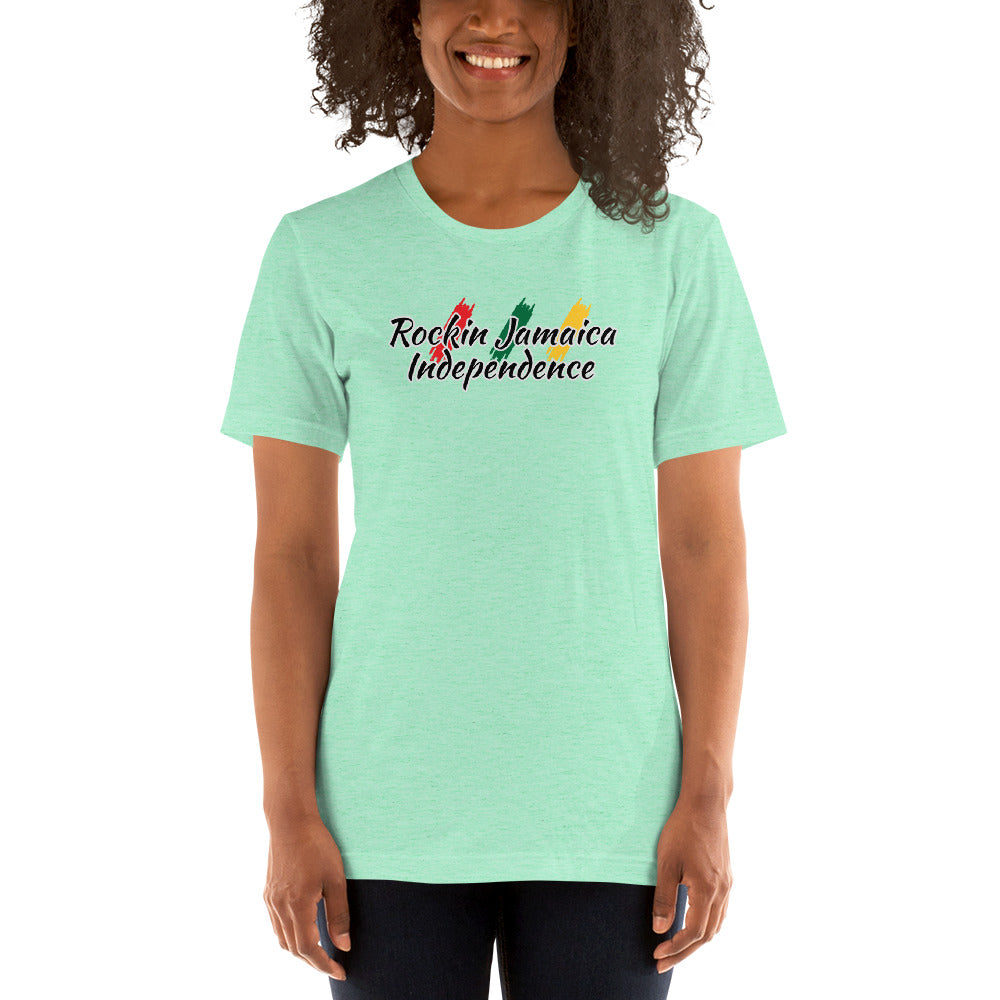 Rockin Jamaican Wears Independence Unisex T-Shirt - Rockin Jamaican Wears