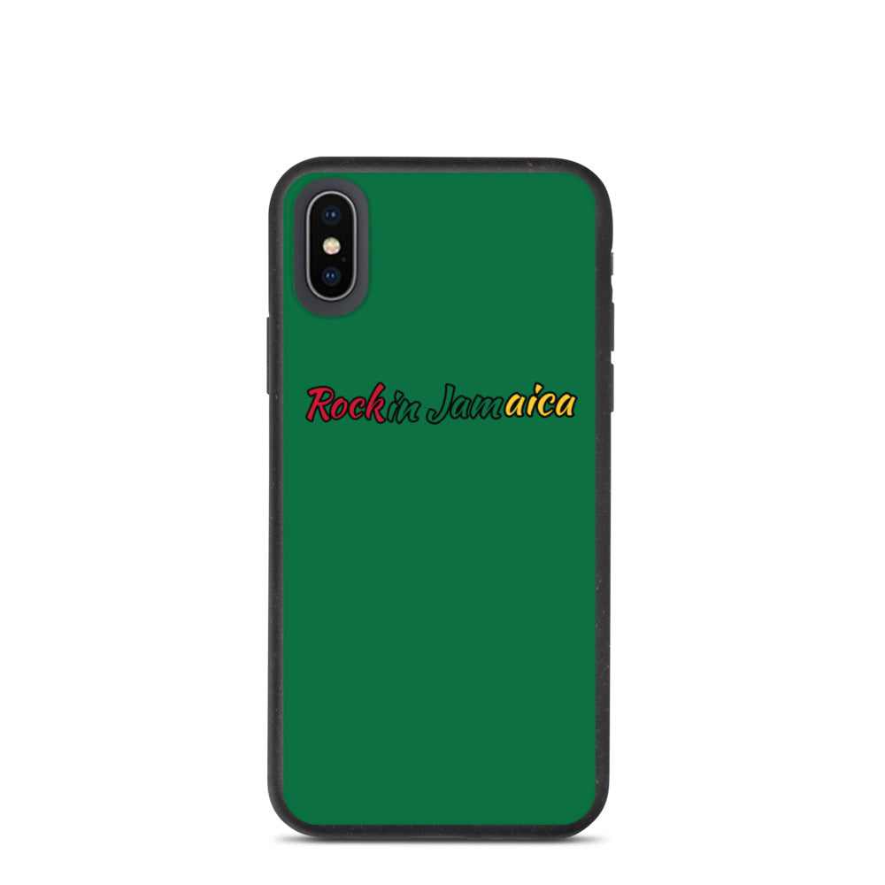 Rockin Jamaican Wears Biodegradable Phone Case - Rockin Jamaican Wears