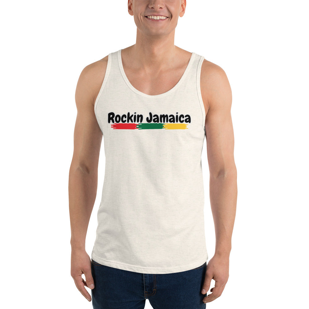 Rockin Jamaican Wears Unisex Tank Top - Rockin Jamaican Wears