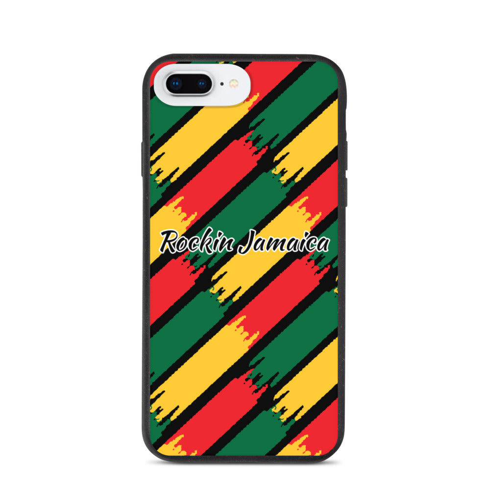 Rockin Jamaican Wears Biodegradable iPhone Case - Rockin Jamaican Wears