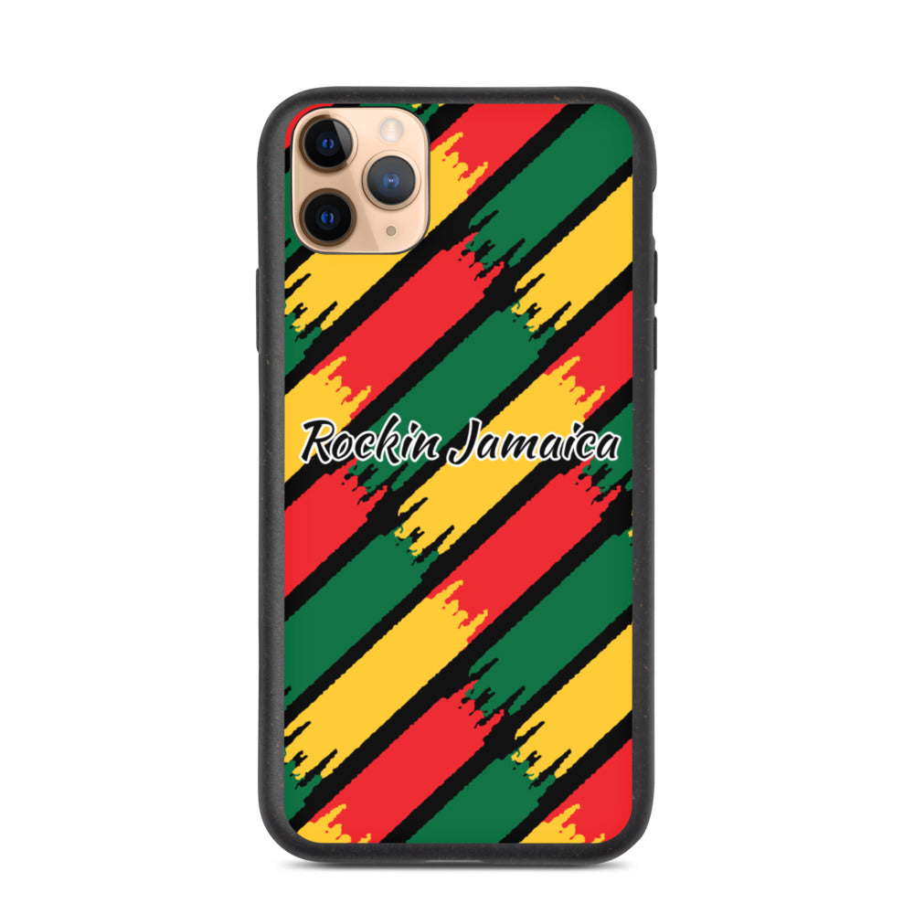 Rockin Jamaican Wears Biodegradable iPhone Case - Rockin Jamaican Wears