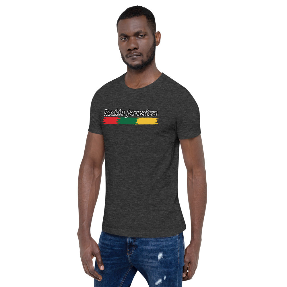 Rockin Jamaican Wears Unisex T-Shirt - Rockin Jamaican Wears