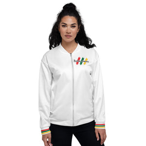 Rockin Jamaican Wears Unisex Bomber Jacket - Rockin Jamaican Wears