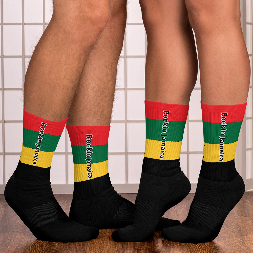 Rockin Jamaican Wears Socks - Rockin Jamaican Wears