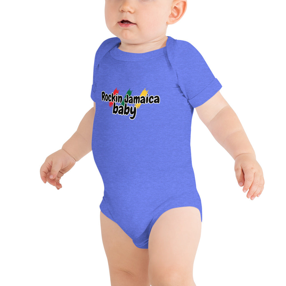 Rockin Jamaican Wears Baby Onesies - Rockin Jamaican Wears