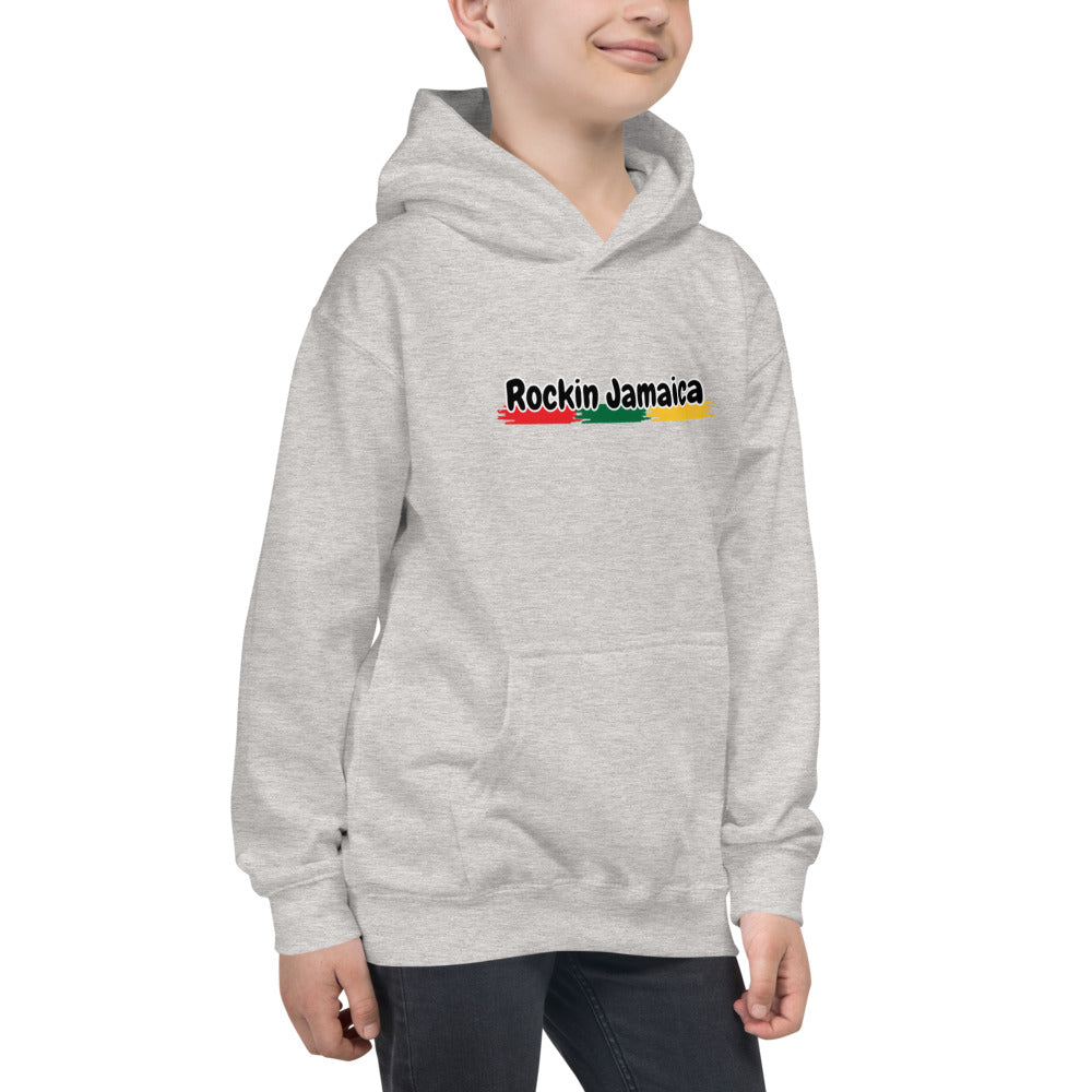 Rockin Jamaican Wears Kids Hoodie - Rockin Jamaican Wears