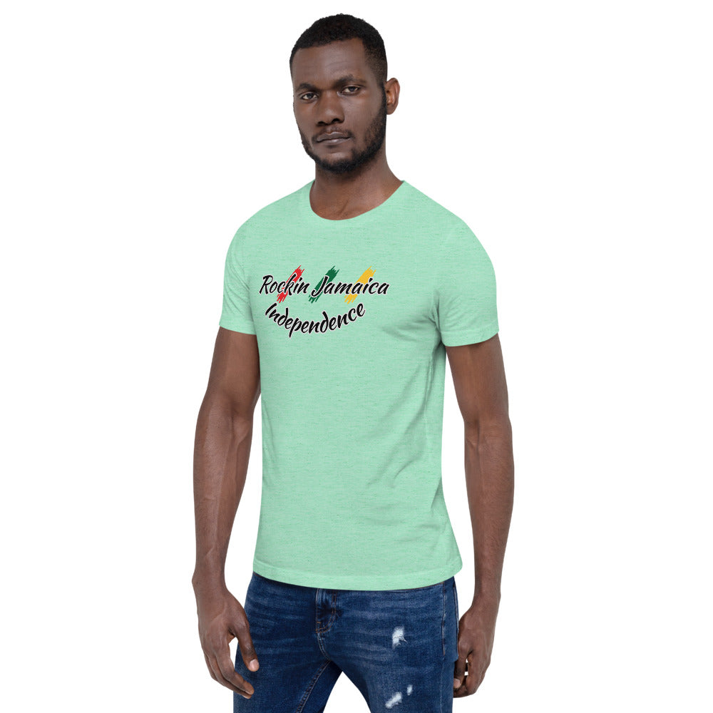 Rockin Jamaican Wears Independence Unisex T-Shirt - Rockin Jamaican Wears