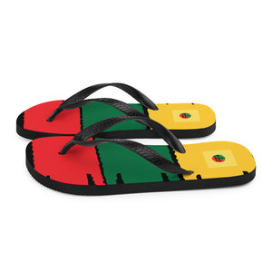 Rockin Jamaican Wears Flip Sandals - Rockin Jamaican Wears