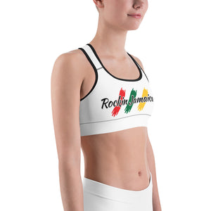 Rockin Jamaican Wears Sports bra - Rockin Jamaican Wears