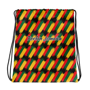 Rockin Jamaican Wears Drawstring Bag - Rockin Jamaican Wears