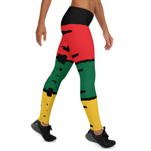 Rockin Jamaican Wears Leggings - Rockin Jamaican Wears