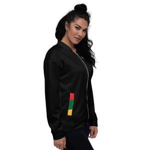 Rockin Jamaican Wears Unisex Bomber Jacket - Rockin Jamaican Wears