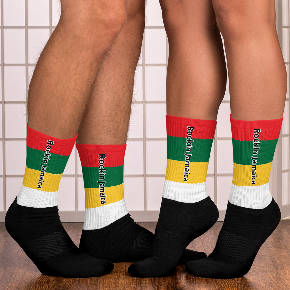 Rockin Jamaican Wears Socks - Rockin Jamaican Wears