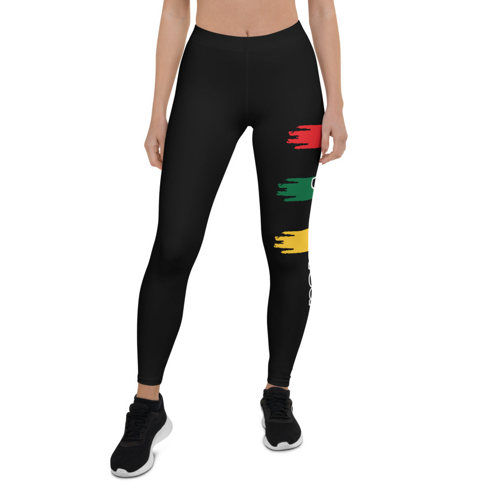 Rockin Jamaican Wears Leggings - Rockin Jamaican Wears