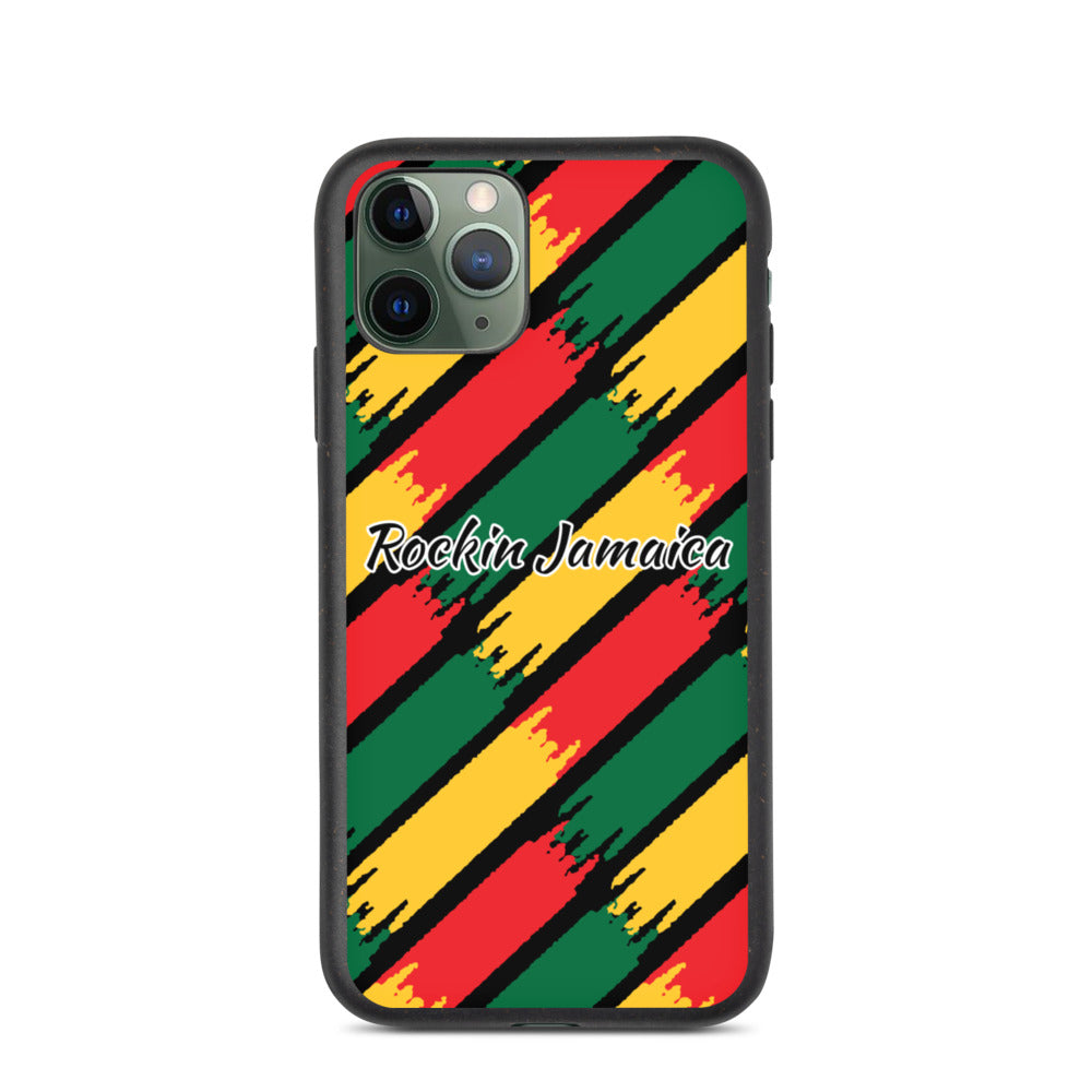 Rockin Jamaican Wears Biodegradable iPhone Case - Rockin Jamaican Wears