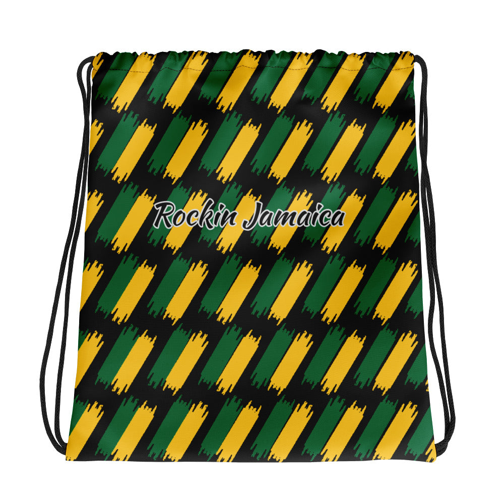 Rockin Jamaican Wears Drawstring Bag - Rockin Jamaican Wears