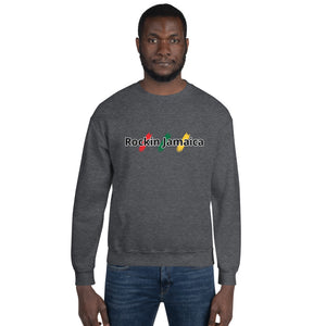 Rockin Jamaican Wears Unisex Sweatshirt - Rockin Jamaican Wears