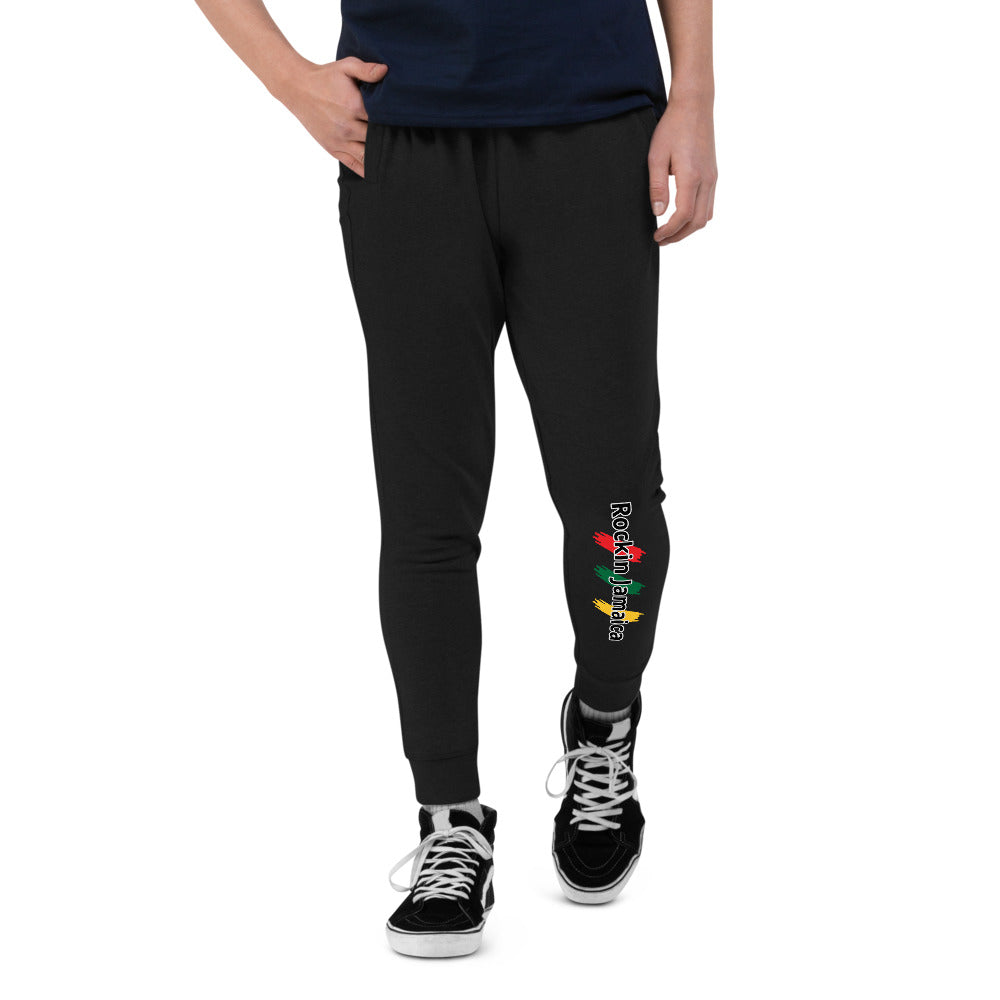 Rockin Jamaican Wears Unisex Joggers - Rockin Jamaican Wears