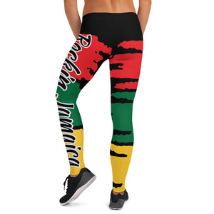Rockin Jamaican Wears Leggings - Rockin Jamaican Wears