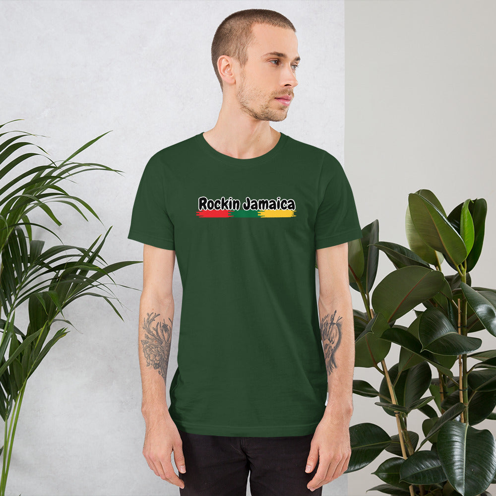 Rockin Jamaican Wears Unisex T-Shirt - Rockin Jamaican Wears