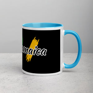 Rockin Jamaican Wears Mug with Color Inside - Rockin Jamaican Wears