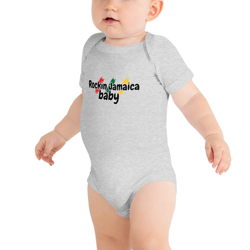 Rockin Jamaican Wears Baby Onesies - Rockin Jamaican Wears