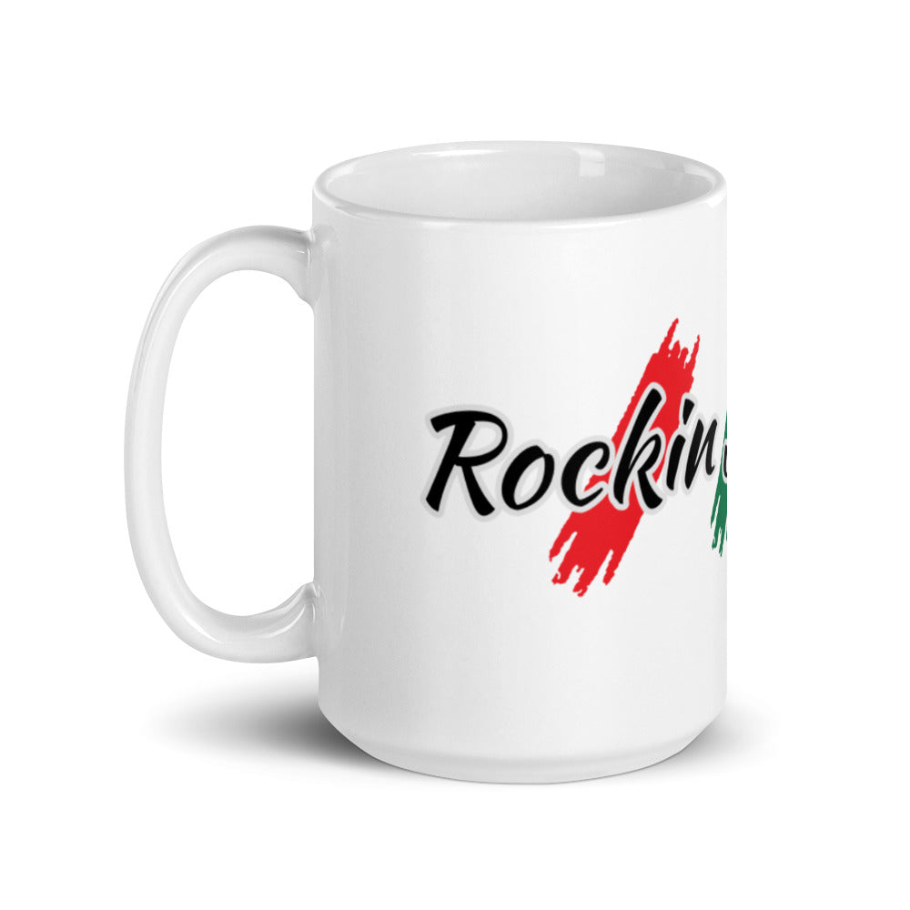 Rockin Jamaican Wears Mug - Rockin Jamaican Wears