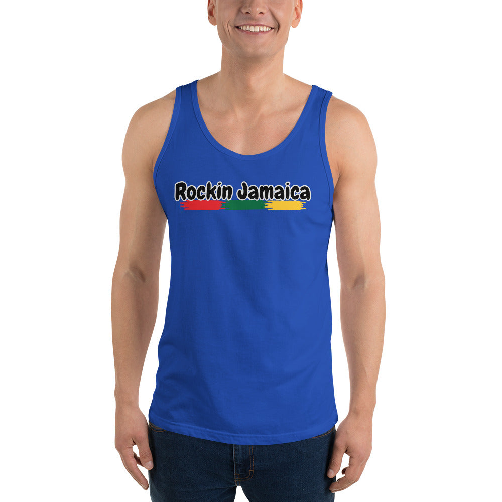 Rockin Jamaican Wears Unisex Tank Top - Rockin Jamaican Wears