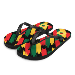 Rockin Jamaican Flip Sandals - Rockin Jamaican Wears